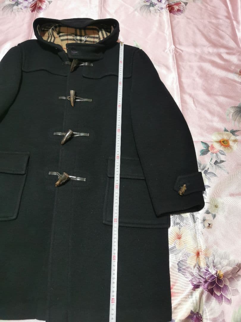 バーバリー　Burberrys　ウール ダッフルコート ノバチェック 英国製