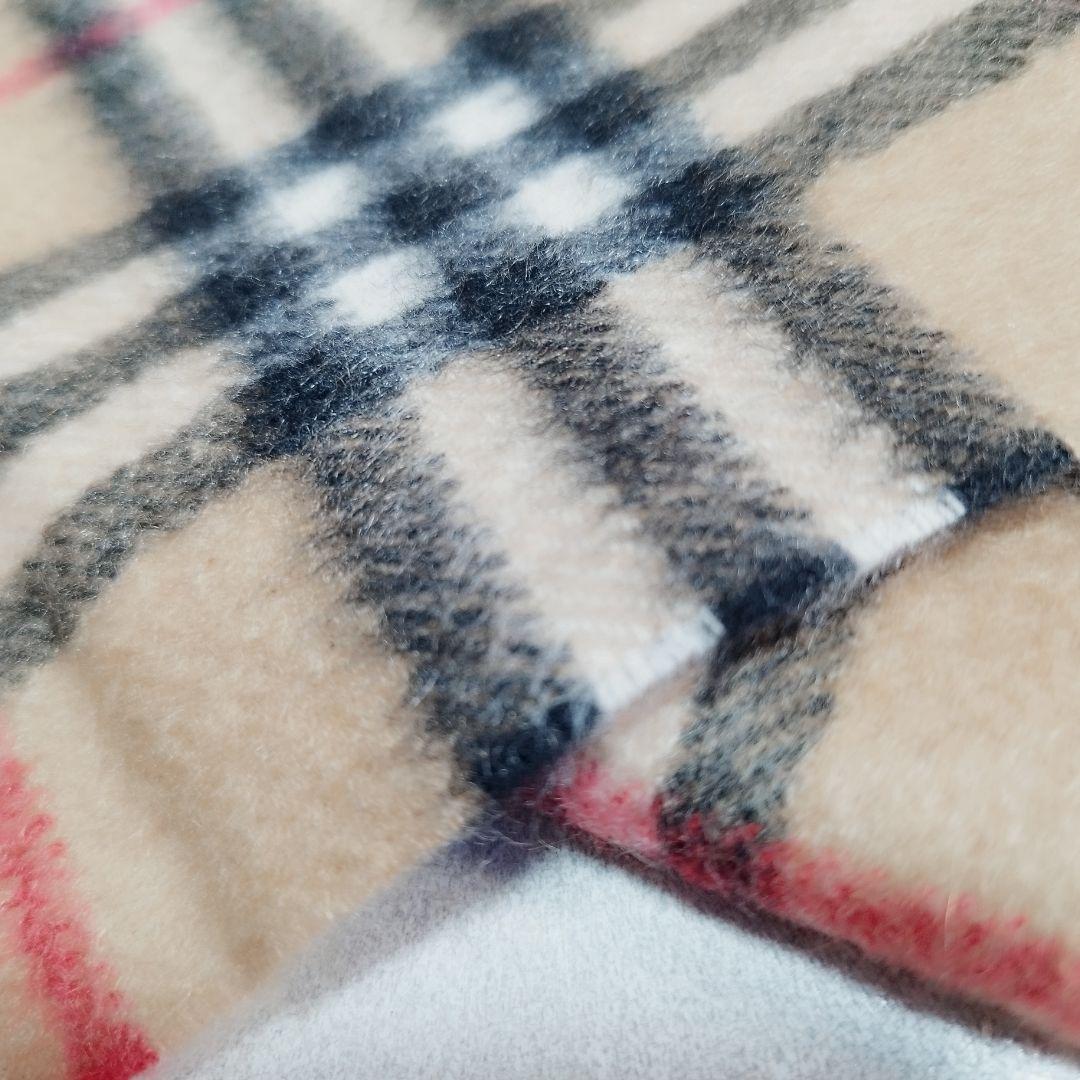 極美品 Burberry バーバリー マフラー カシミヤ100 ノバチェック