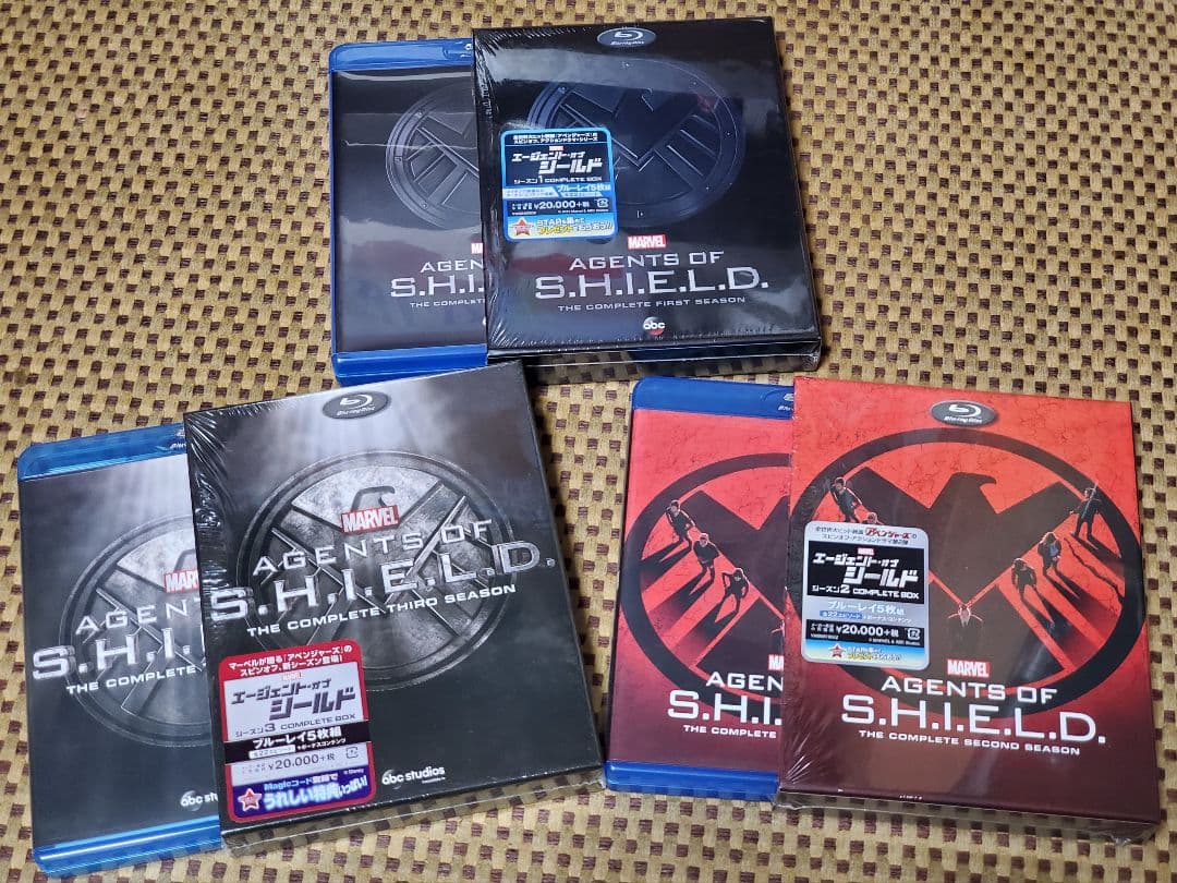 エージェント•オブ•シールド　1ー3シーズン
