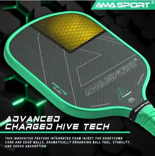 AMASPORT ピックルボールパドル 16インチ