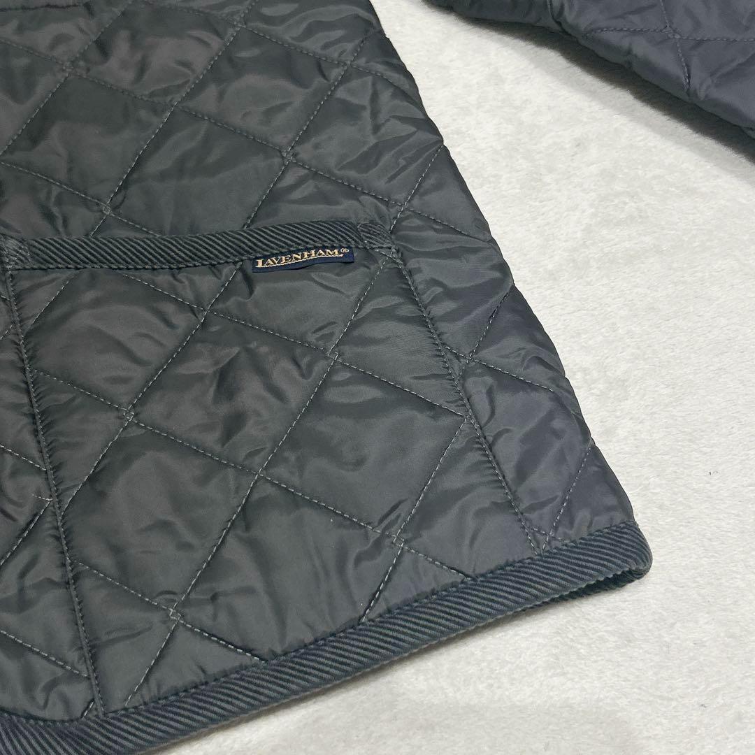 新品同様✨　ラベンハム　lavenham キルティング　ジャケット　グレー　38