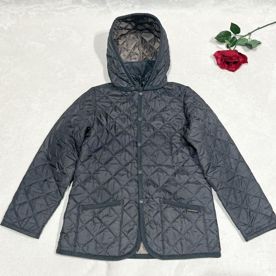 新品同様✨　ラベンハム　lavenham キルティング　ジャケット　グレー　38
