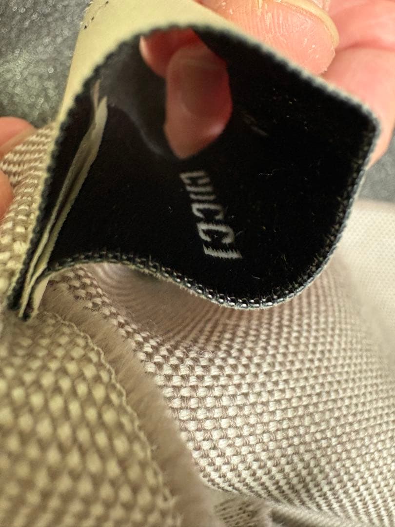 《最終値下げ》GUCCI マフラー GGパターン ホワイト×グレー 《正規品》