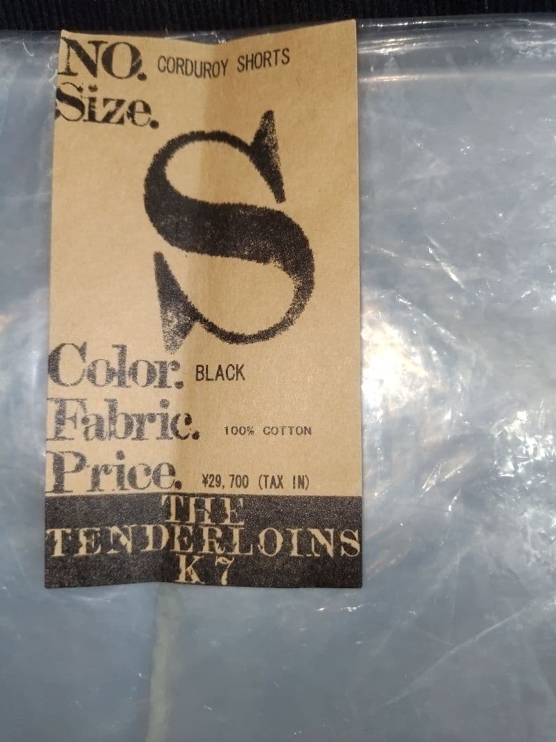 テンダーロイン　コーデュロイショーツ