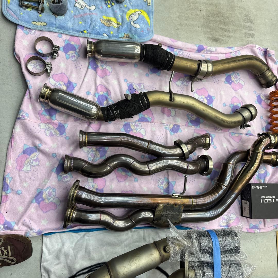  M2 s55用　レムスマフラー、等長中間パイプセット