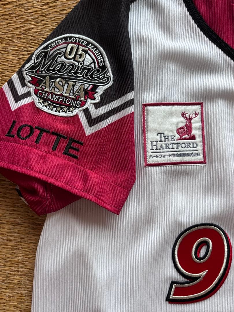 千葉ロッテマリーンズ 福浦和也選手 ユニフォーム