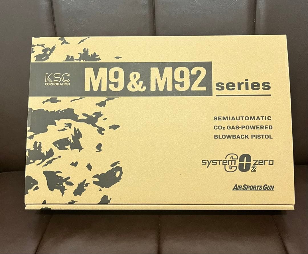 KSC M9 & M92 co2 ブローバック