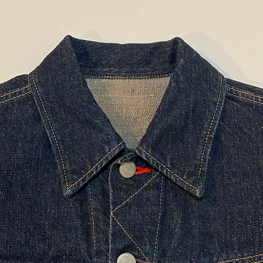 美品 45R 101-J型 デニムジャケット 日本製 レディースサイズ1
