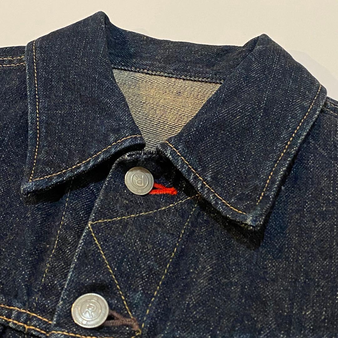 美品 45R 101-J型 デニムジャケット 日本製 レディースサイズ1
