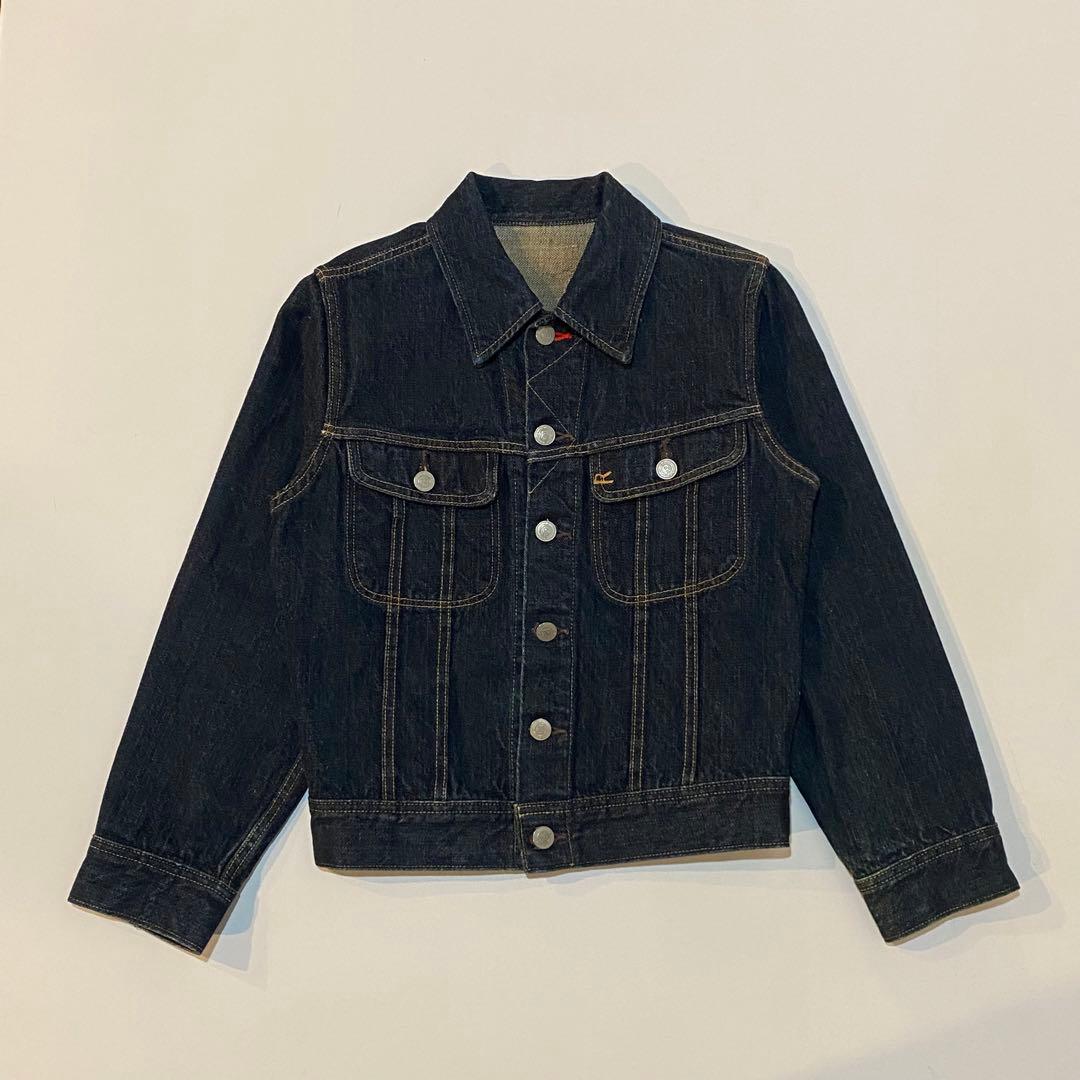 美品 45R 101-J型 デニムジャケット 日本製 レディースサイズ1