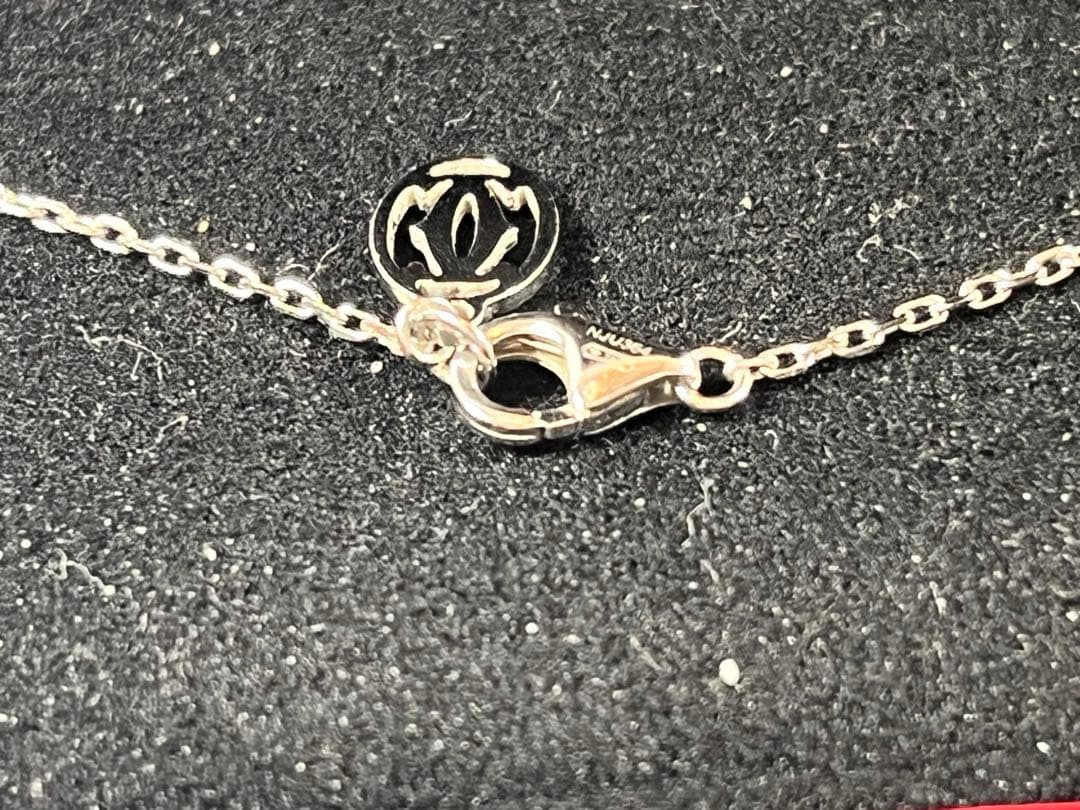 ⑤ Cartier ダムール　ネックレス　Au750 ダイヤモンド　【029】