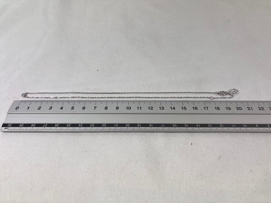 ⑤ Cartier ダムール　ネックレス　Au750 ダイヤモンド　【029】