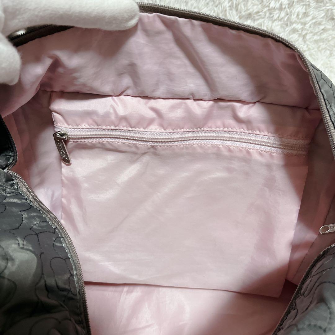 美品✨レスポートサック パフィーブロッサムズ　エブリガール トートバック　グレー