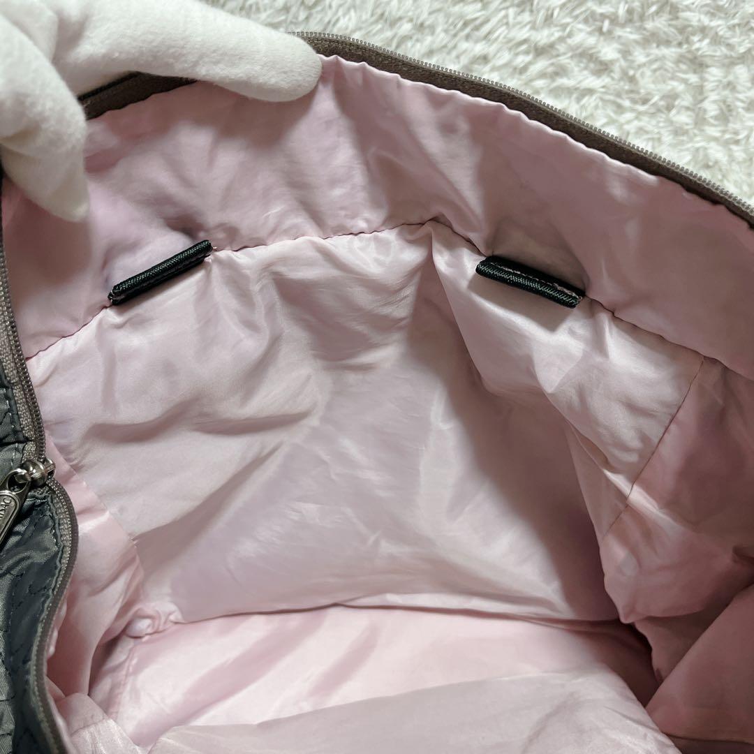 美品✨レスポートサック パフィーブロッサムズ　エブリガール トートバック　グレー