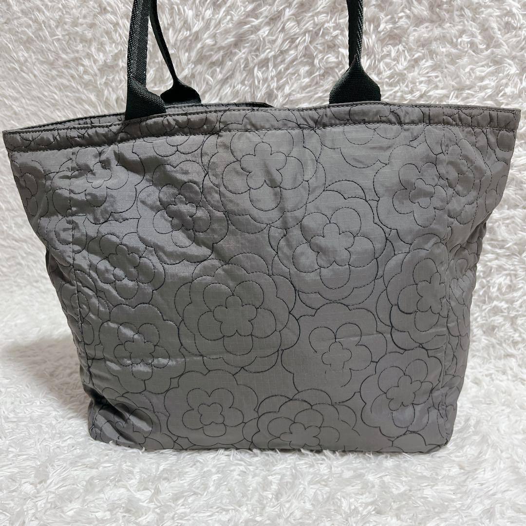 美品✨レスポートサック パフィーブロッサムズ　エブリガール トートバック　グレー