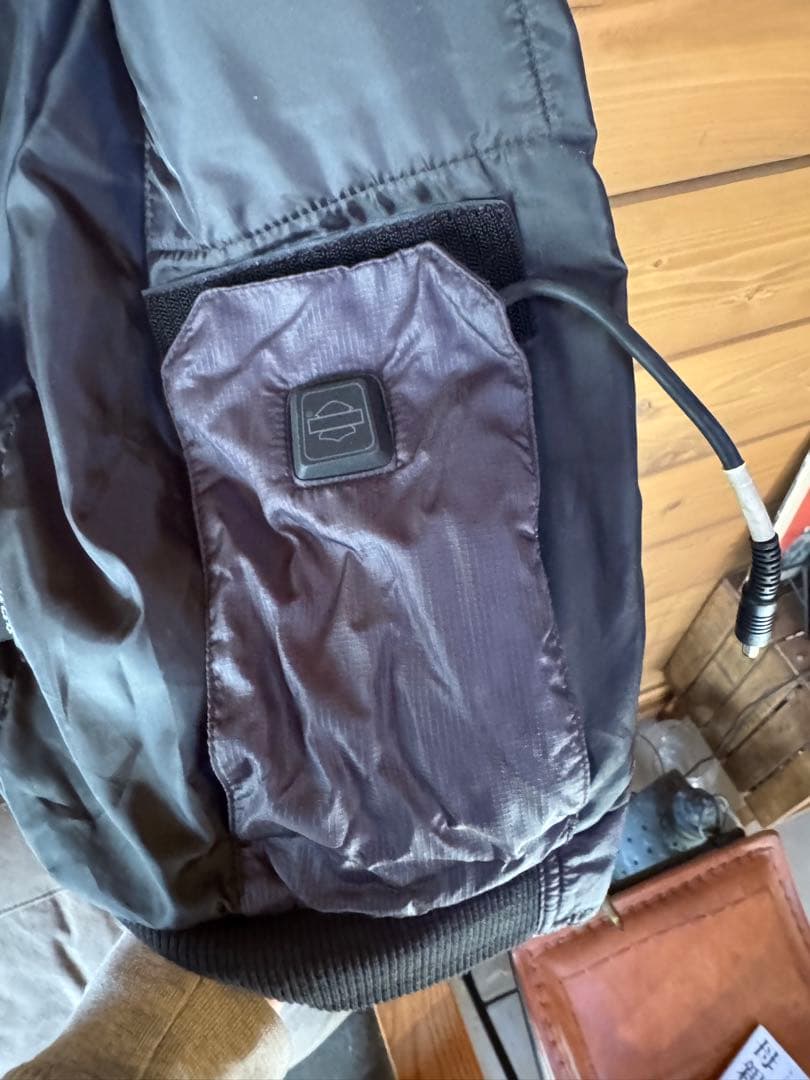 ハーレー純正　電熱ウェア　ヒートジャケット&電熱グローブ　サイズL