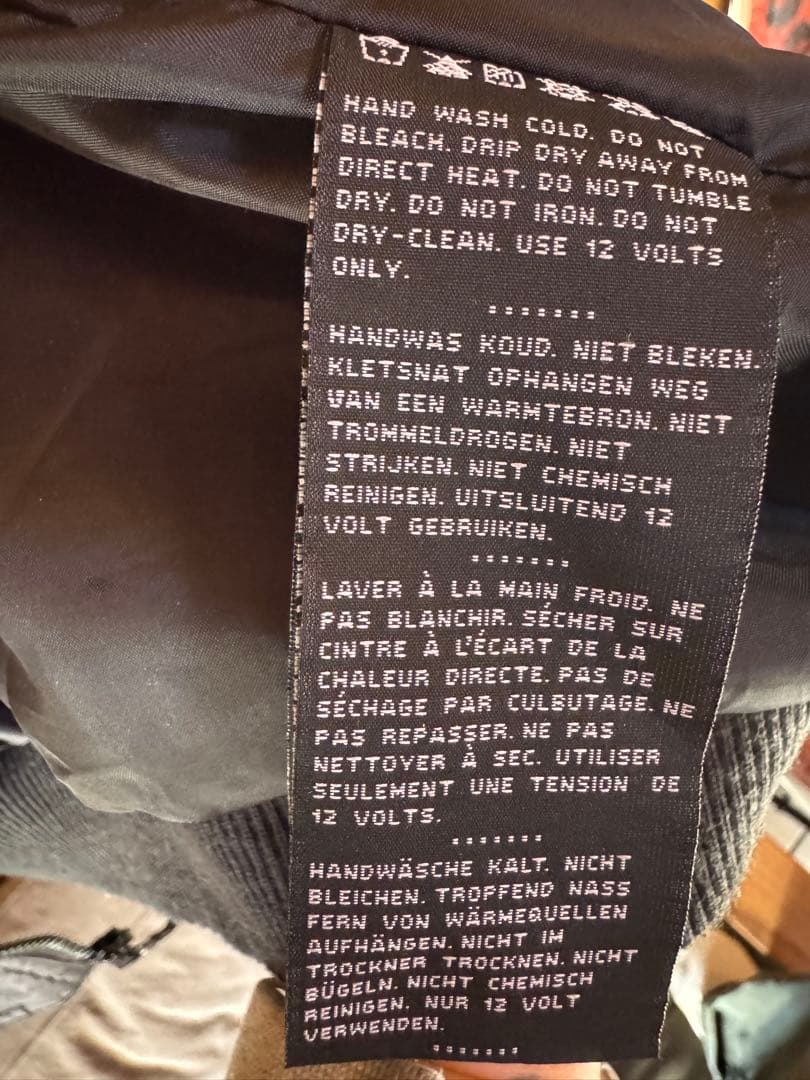 ハーレー純正　電熱ウェア　ヒートジャケット&電熱グローブ　サイズL