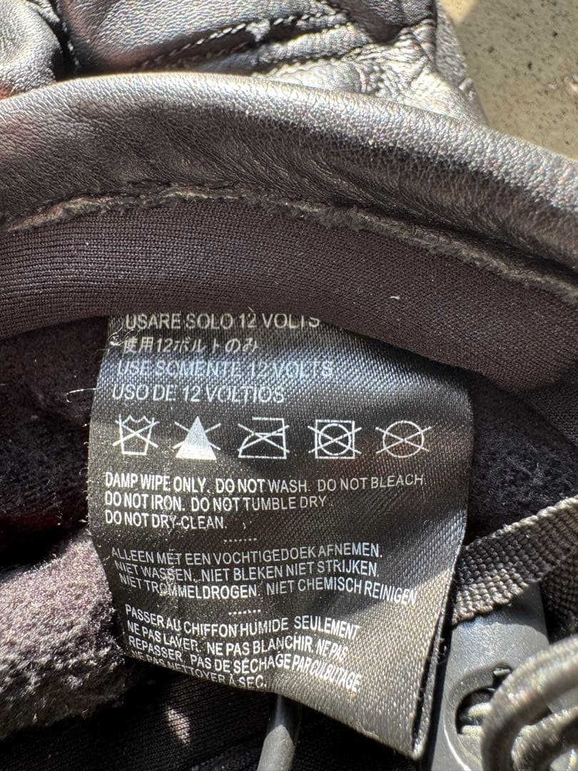 ハーレー純正　電熱ウェア　ヒートジャケット&電熱グローブ　サイズL