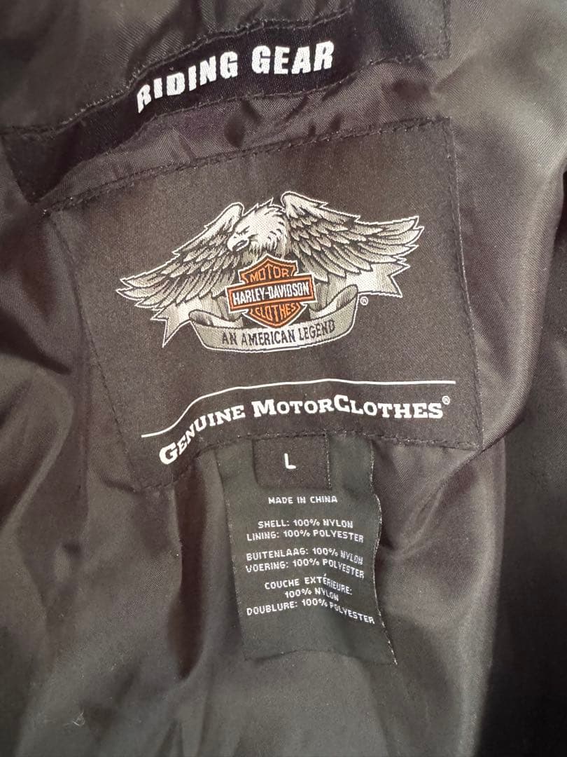 ハーレー純正　電熱ウェア　ヒートジャケット&電熱グローブ　サイズL