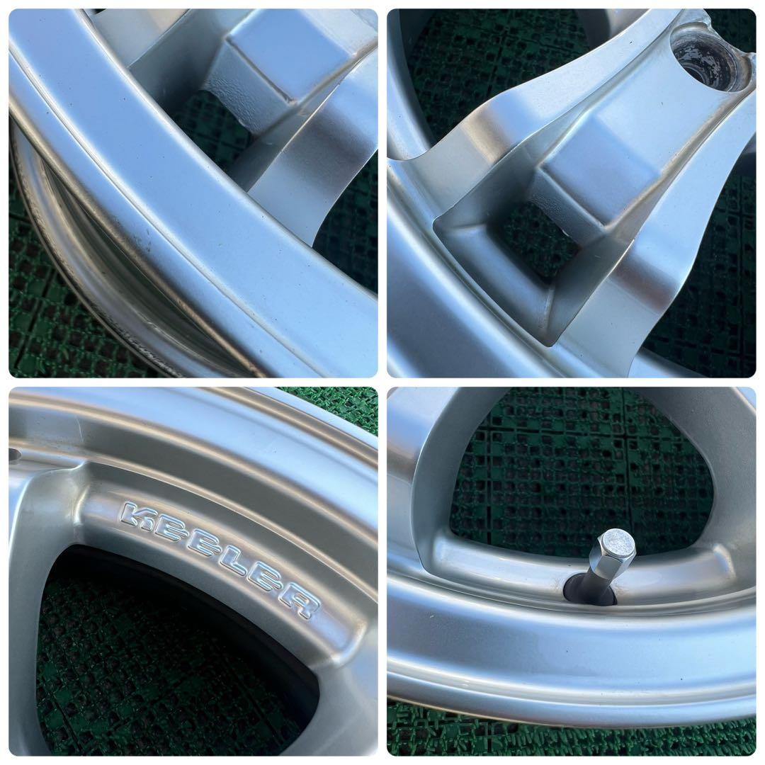 ウェッズ キーラーフォース 200系ハイエース 15インチアルミホイール 4本