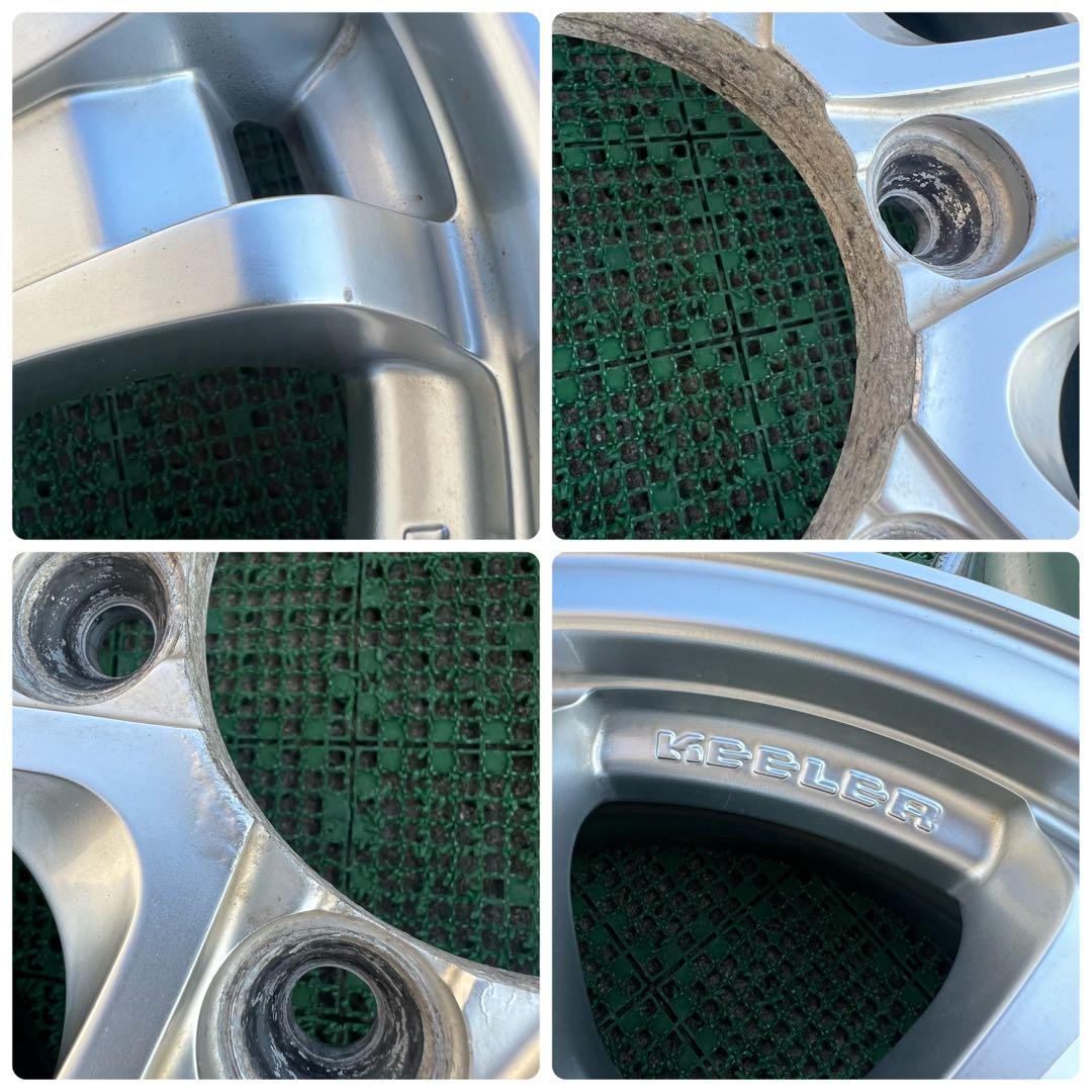 ウェッズ キーラーフォース 200系ハイエース 15インチアルミホイール 4本