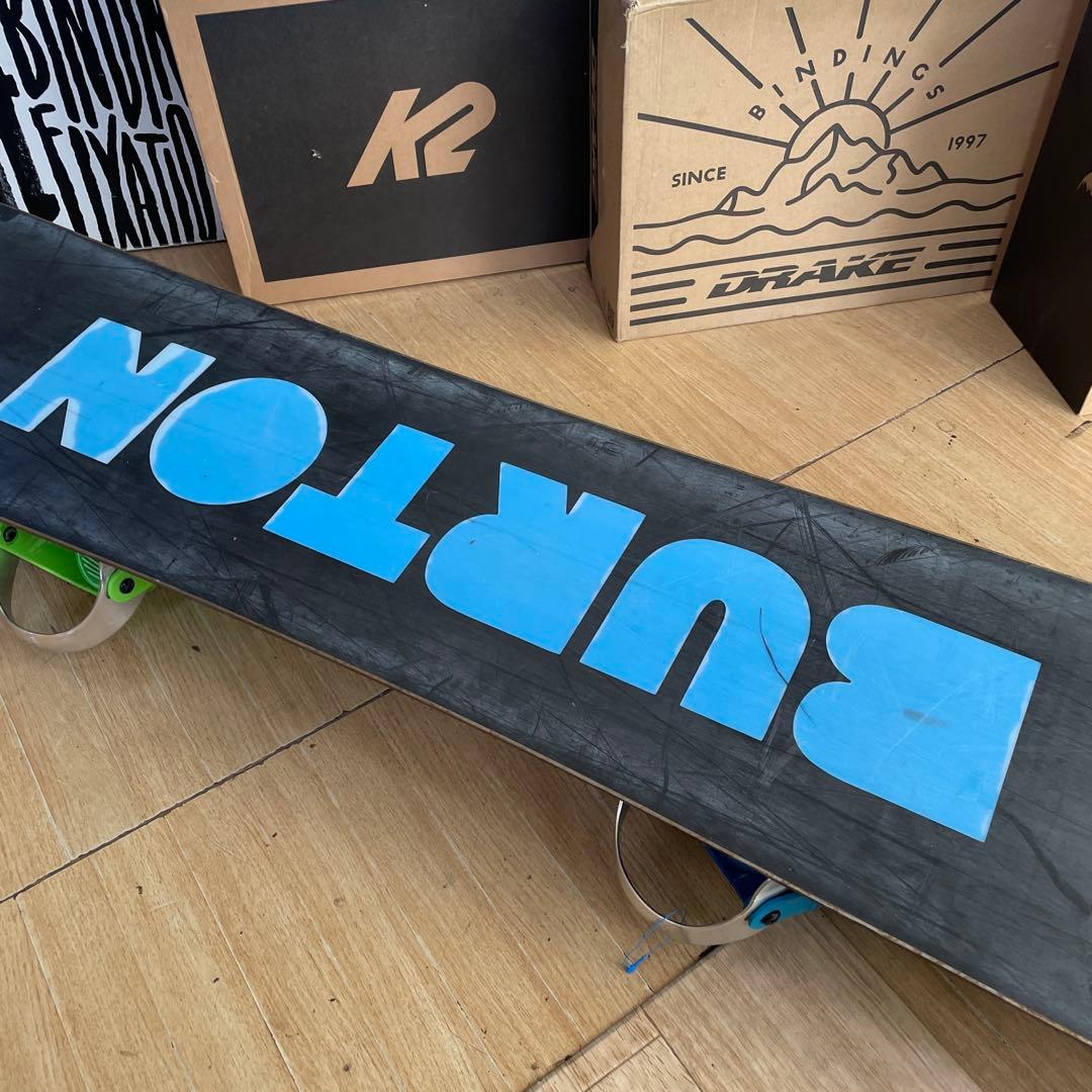 BURTON×2be1　バートン　スノーボードセット　バインディング付