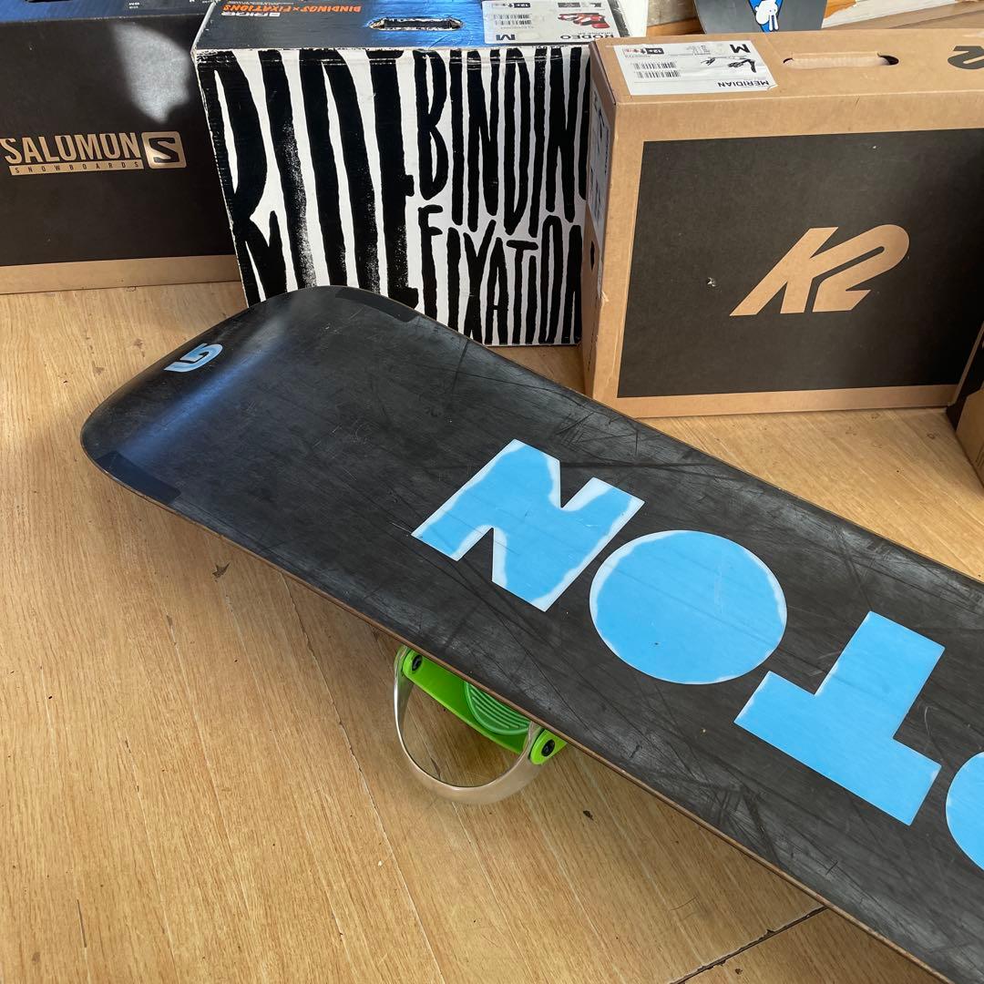 BURTON×2be1　バートン　スノーボードセット　バインディング付