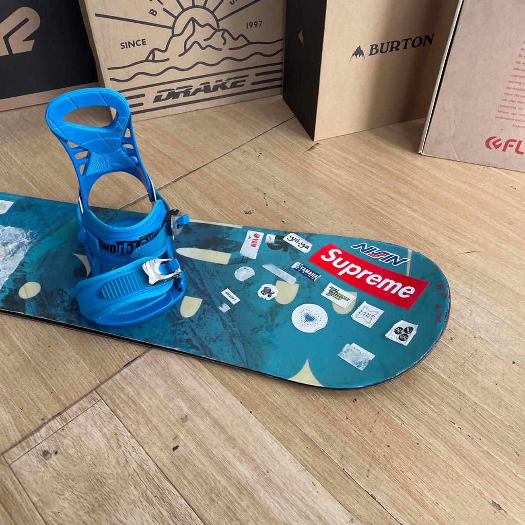 BURTON×2be1　バートン　スノーボードセット　バインディング付