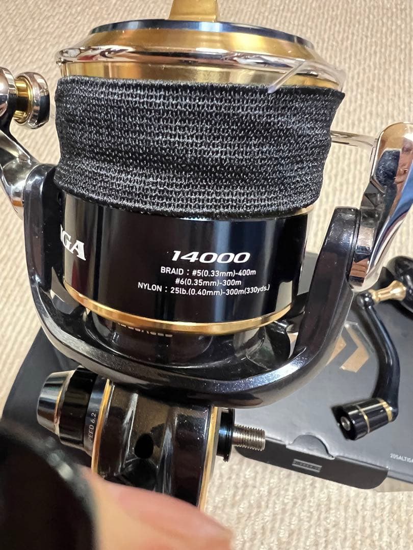 Daiwa 20ソルティガ　14000-XH