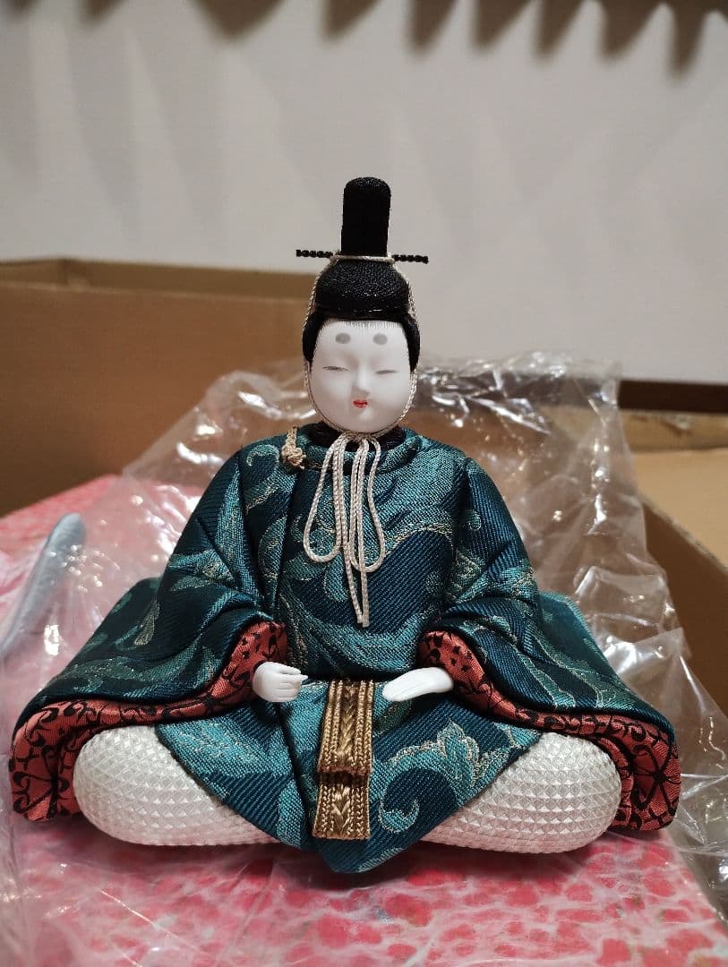雛人形 五人飾り 柿沼東光作 彩麗