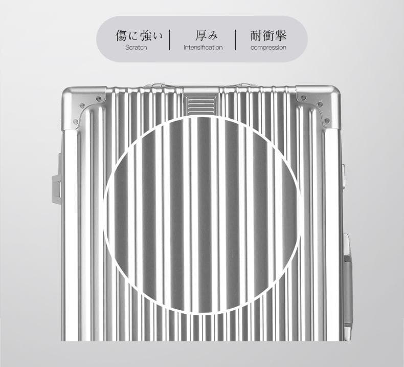 スーツケース Lサイズ・TSAロック・キャリーバッグ　送料無料 最新デザイン 銀