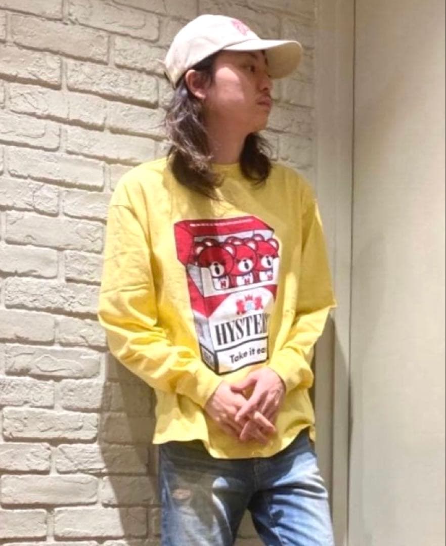 Hysteric glamour TAKE IT EASY Tシャツ