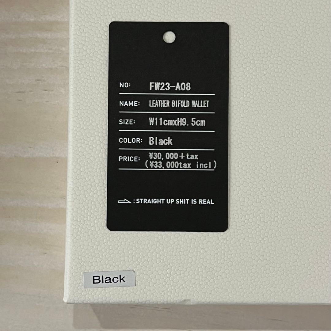 TIGHTBOOTH LEATHER BIFOLD WALLET 財布