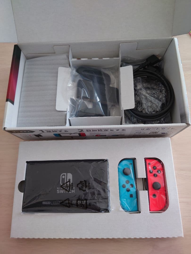 Nintendo Switch 本体 付属品完備+周辺機器+SDカード付き