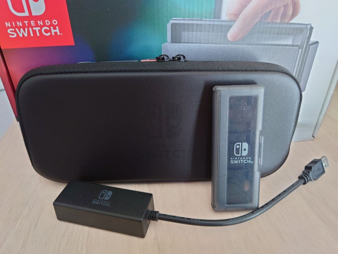 Nintendo Switch 本体 付属品完備+周辺機器+SDカード付き