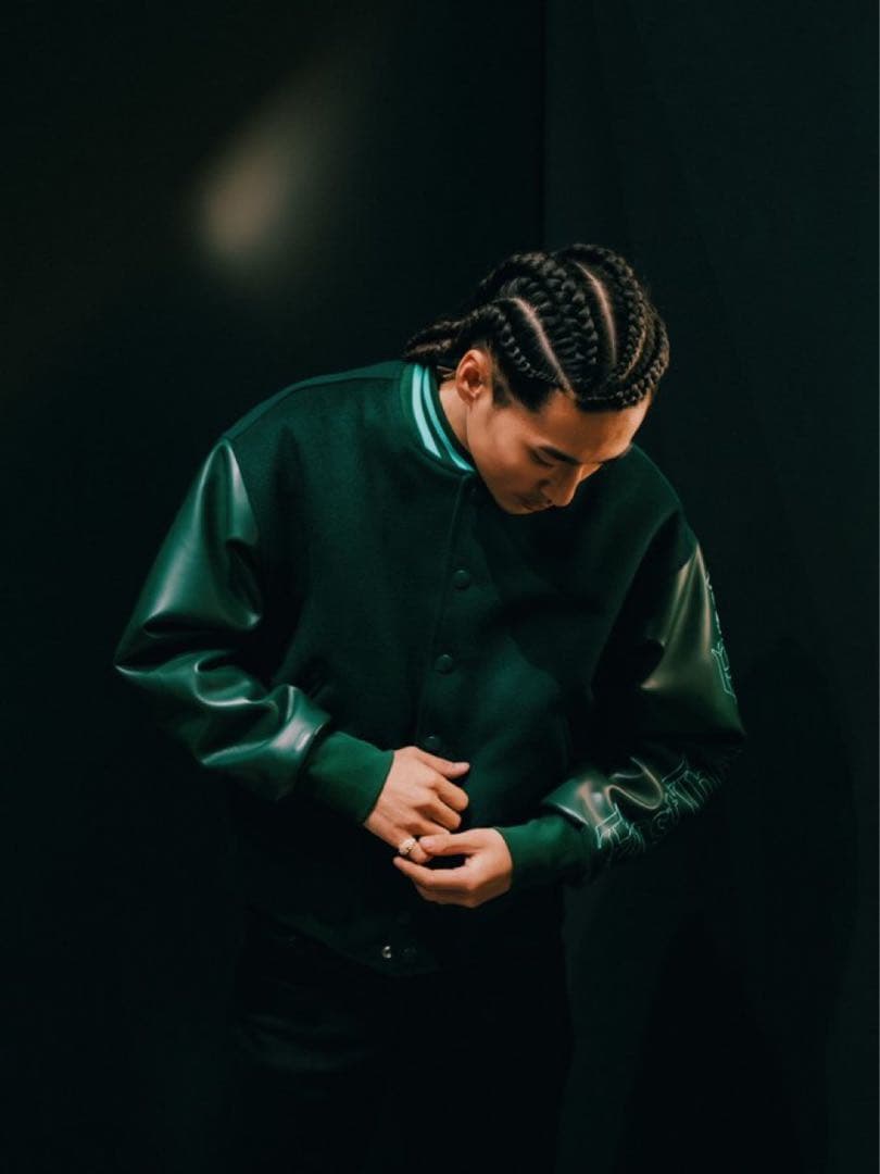 Kohjiya着用 SUPERTRAMP スタジャン レザー