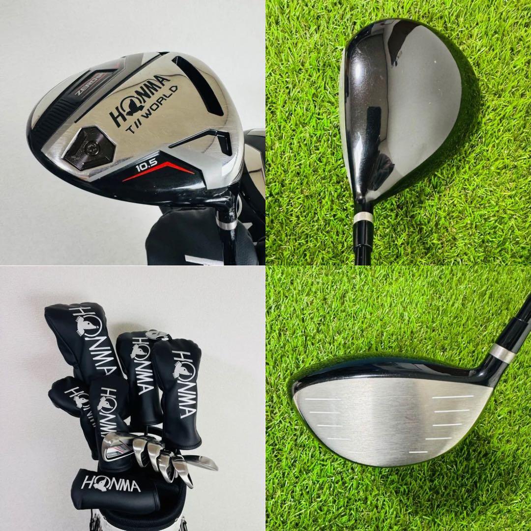 【初心者男性向け】HONMA T WORLD ZERO SP ゴルフクラブセット