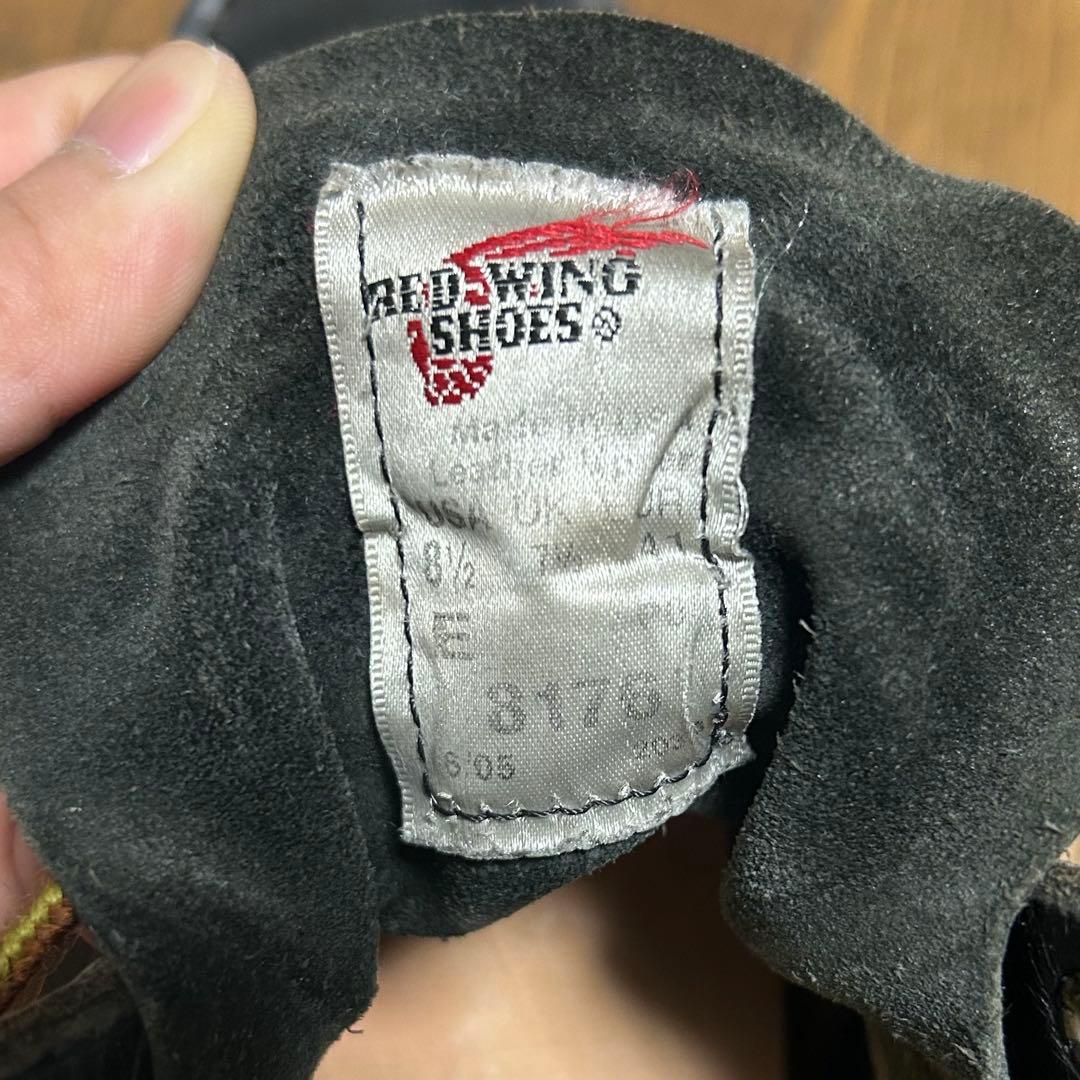 レッドウィング　モックトゥ　アイリッシュセッター 8176