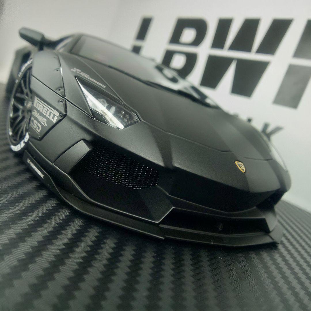 〓シゲ〓1/18スケール〓LBWKアヴェンタドール〓オートアート〓