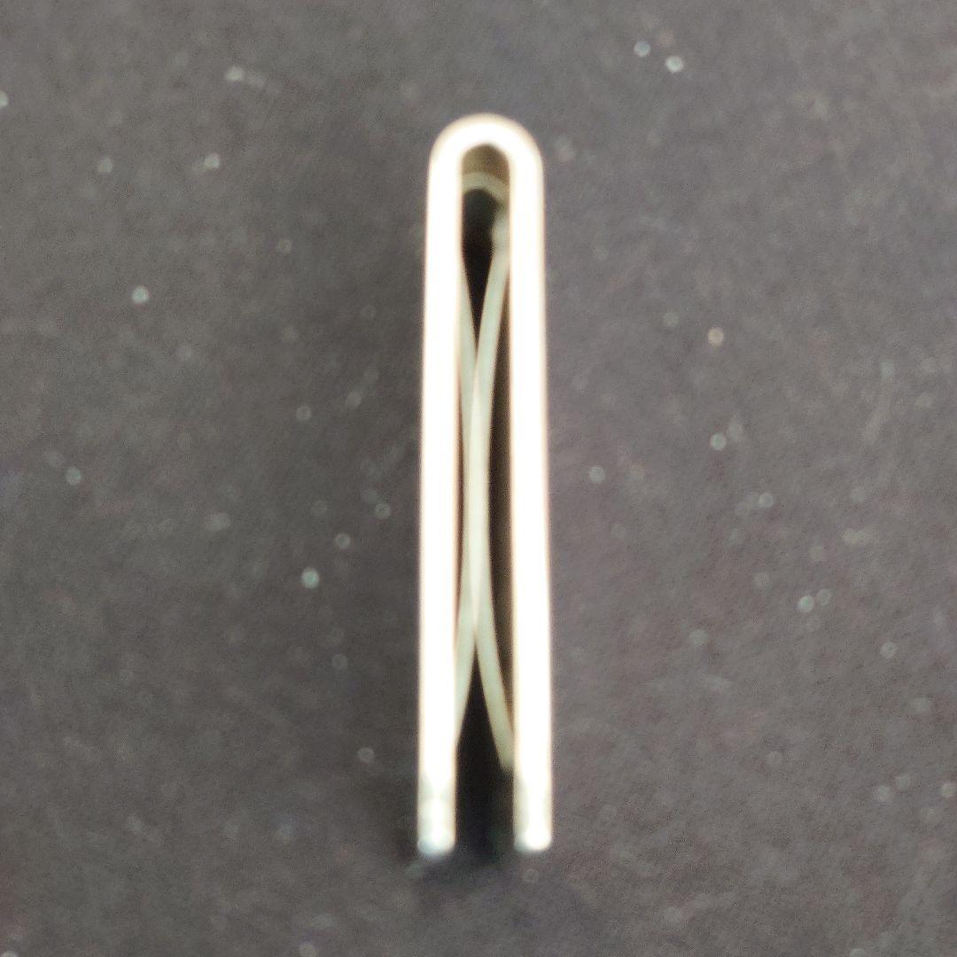 ◯良品 HERMES マネークリップ 札ばさみ エブリン シルバー AG925◯