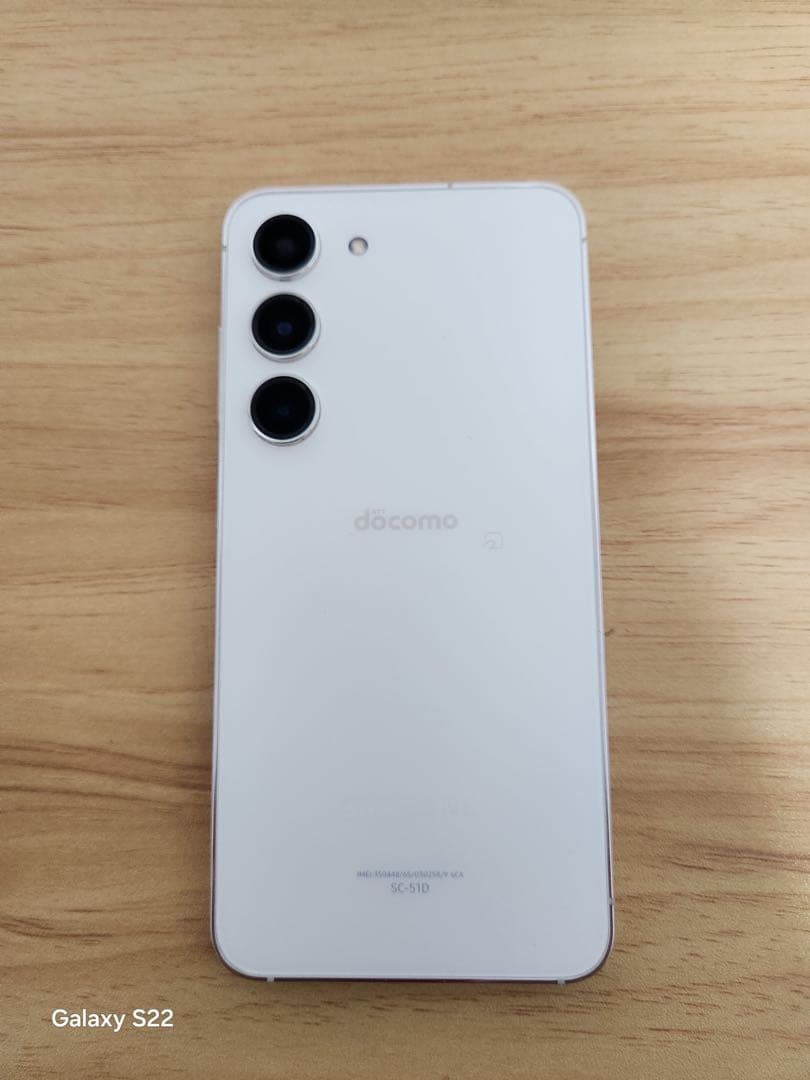 Galaxy S23 docomo版　画面傷多め