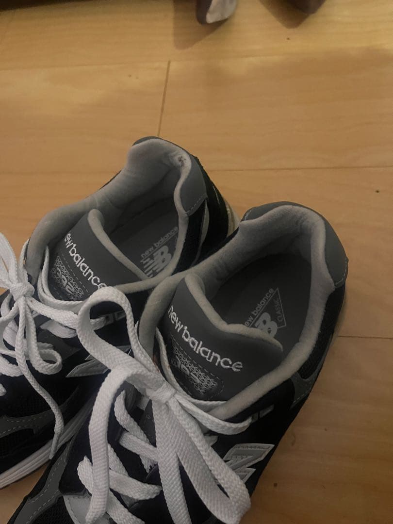 NEW BALANCE 992 スニーカー ブラック 23.5