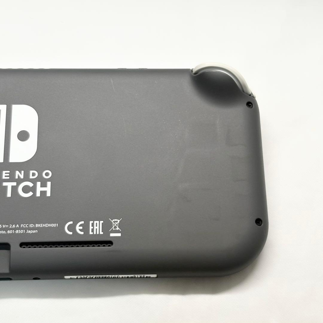 【液晶美品☆】ニンテンドー Switch Lite グレー SDカード 動作確認
