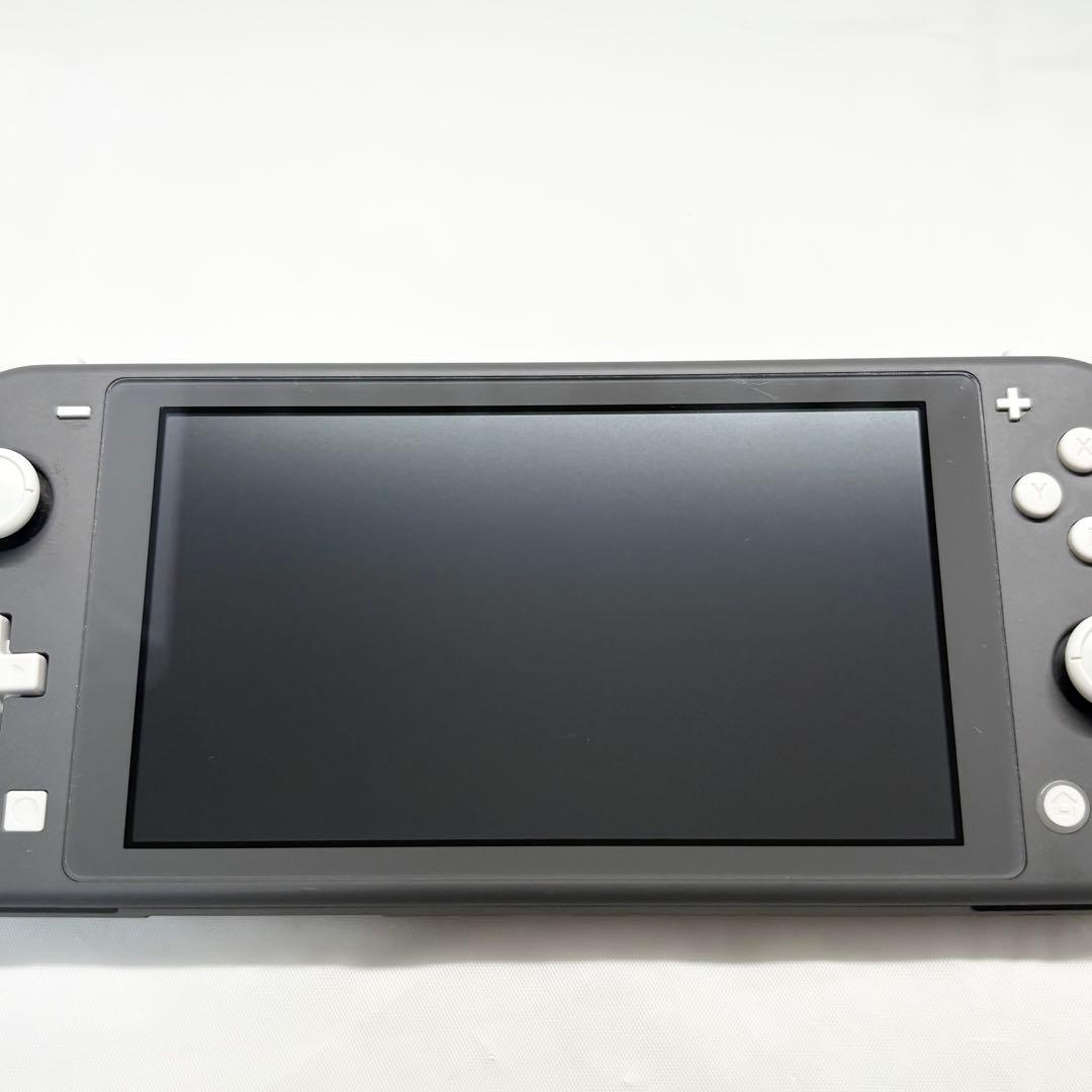 【液晶美品☆】ニンテンドー Switch Lite グレー SDカード 動作確認