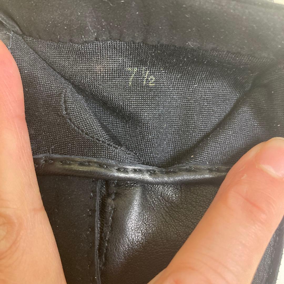 HERMES ブラック 手袋