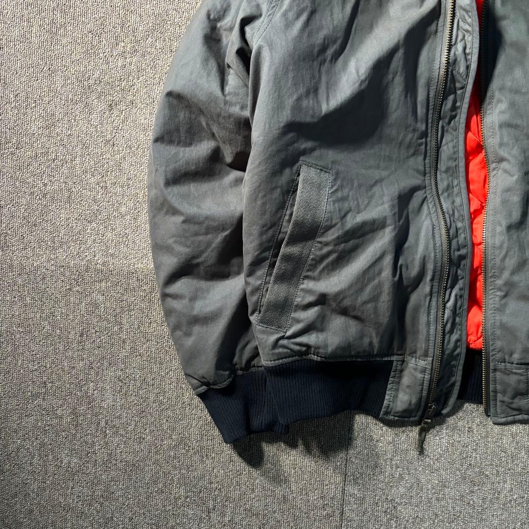 OLD GAP 短丈 ファー ミリタリー ジャケット フード N2B