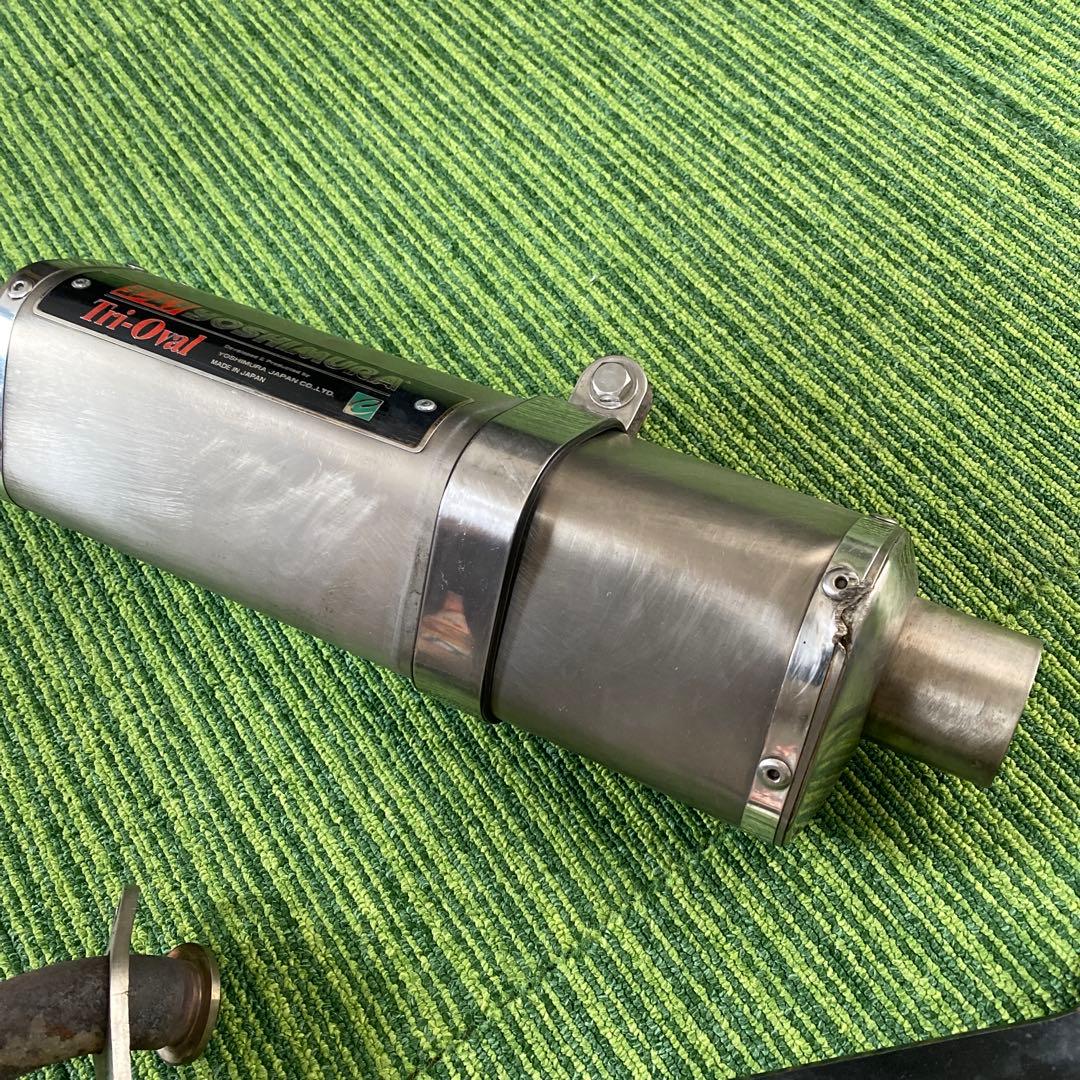 【ジャンク扱い】アドレスv125g ヨシムラ　トライオーバルサイクロン