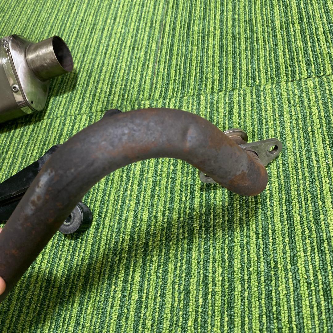 【ジャンク扱い】アドレスv125g ヨシムラ　トライオーバルサイクロン