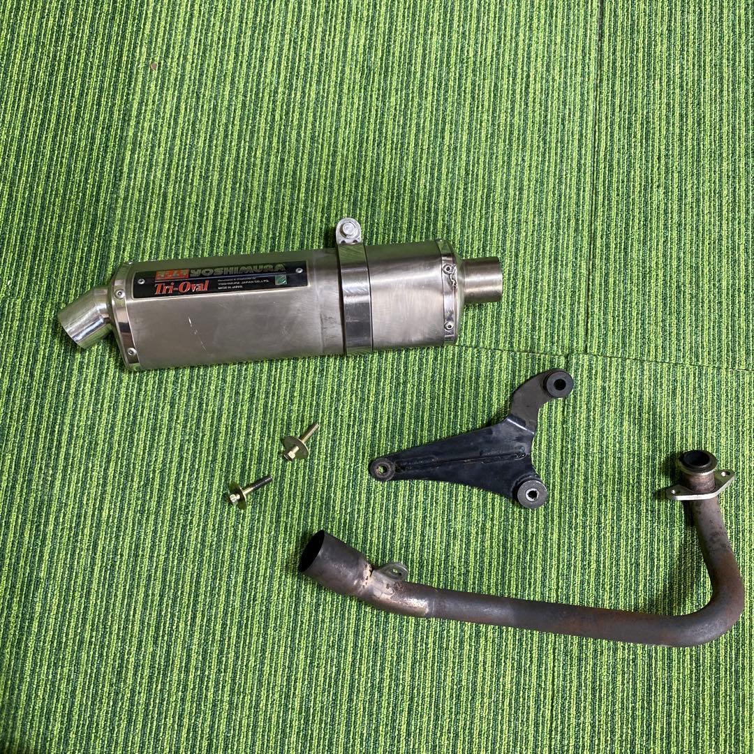 【ジャンク扱い】アドレスv125g ヨシムラ　トライオーバルサイクロン