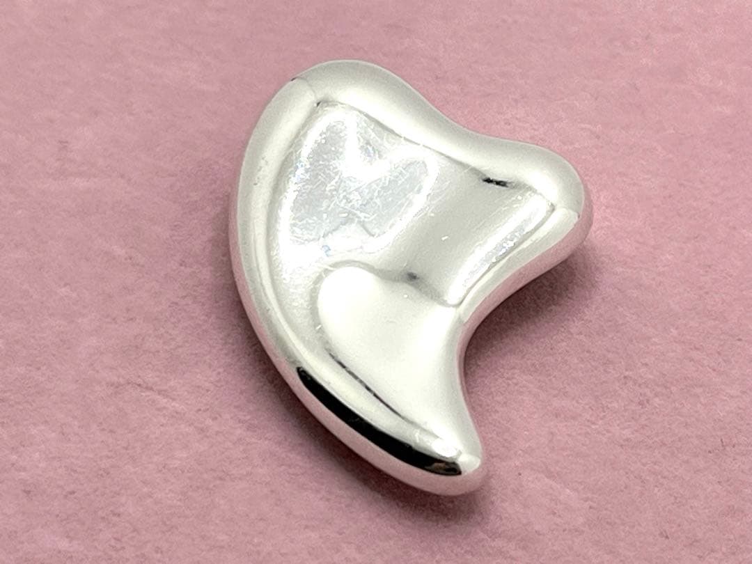 h160 美品　希少　ティファニー　フルハート　マネークリップ　シルバー　925